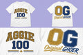 AGGIE 100 Centennial Legacy "OG" Tee