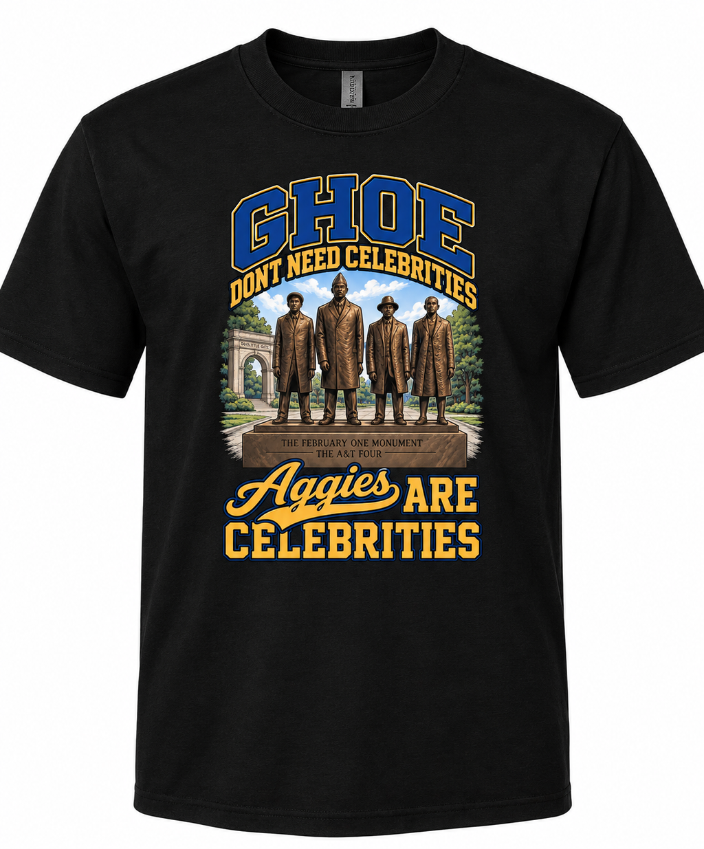 GHOE no celebrities tee